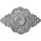 Ekena Millwork Piedmont Ceiling Medallion, Hand-Painted Ultra Pure White Crackle, 37"W x 26"H x 1 3/8"P CM37X26PEUWC - alternate 1